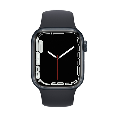 اپل واچ سری 7 آلومینیوم میدنایت با بند میدنایت | Apple Watch Series 7 Aluminum-Midnight