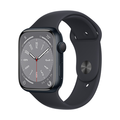 اپل واچ سری 8 آلومینیوم میدنایت با بند میدنایت | Apple Watch Series 8 Aluminum-Midnight