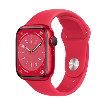 اپل واچ سری 8 آلومینیوم قرمز با بند قرمز | Apple Watch Series 8 Aluminum-Red
