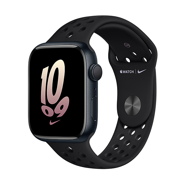 اپل واچ نایکی سری 8 آلومینیوم میدنایت با بند مشکی | Apple Watch Series 8 Aluminum-Black