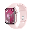 اپل واچ سری 9 آلومینیوم صورتی با بند صورتی | Apple Watch Series 9 Aluminum-Pink