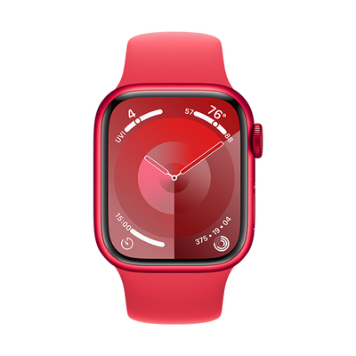 اپل واچ سری 9 آلومینیوم قرمز با بند قرمز | Apple Watch Series 9 Aluminum-Red