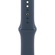 اپل واچ سری 9 آلومینیوم نقره ای با بند استورم بلو | Apple Watch Series 9 Aluminum-StormBlue
