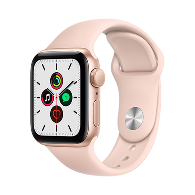 اپل واچ SE 1 آلومینیوم طلایی با بند صورتی | Apple Watch SE 1 Aluminum-Pink