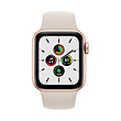 اپل واچ SE 1 آلومینیوم طلایی با بند استارلایت | Apple Watch SE 1 Aluminum-Starlight