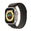 اپل واچ اولترا تیتانیومی با بند ترایل لوپ مشکی-خاکستری | Apple Watch Ultra Titanium - Black Gray Trail Loop