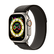 اپل واچ اولترا تیتانیومی با بند ترایل لوپ مشکی-خاکستری | Apple Watch Ultra Titanium - Black Gray Trail Loop