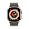 اپل واچ اولترا تیتانیومی با بند گرین آلپاین لوپ | Apple Watch Ultra Titanium - Green Loop Alpine