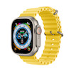 اپل واچ اولترا تیتانیومی با بند اوشن زرد | Apple Watch Ultra Titanium - Yellow Ocean Band
