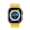اپل واچ اولترا تیتانیومی با بند اوشن زرد | Apple Watch Ultra Titanium - Yellow Ocean Band