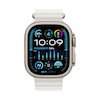 اپل واچ اولترا 2 تیتانیومی با بند اوشن سفید | Apple Watch Ultra 2 Titanium - White Ocean Band