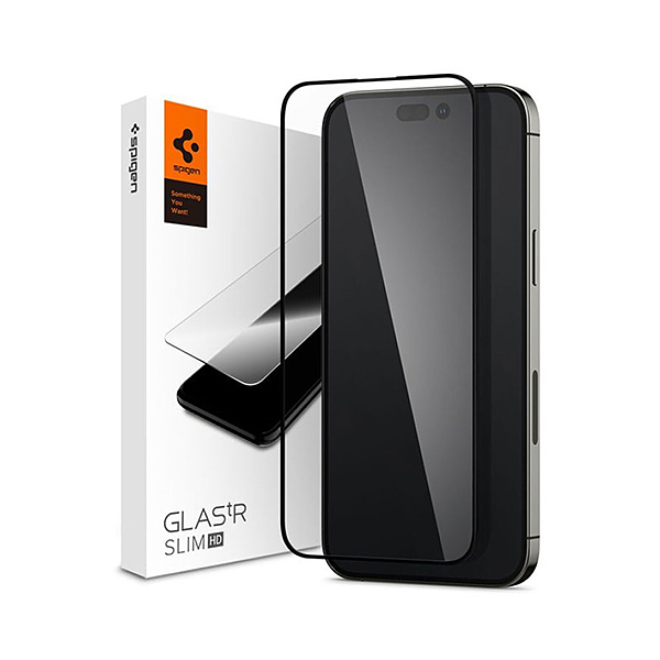 گلس آیفون 14 پرو مکس اسپیگن | Spigen - مدل GLAStR Slim HD