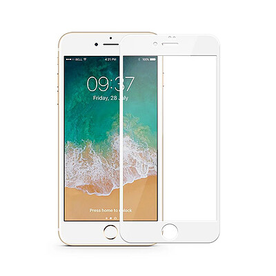 گلس ضد نور آبی آیفون 8 پلاس سفید جی سی پال | JCPAL - مدل Anti Bluelight White Glass Screen Protector