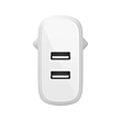 آداپتور فست شارژ همراه کابل بلکین | Belkin مدل WCE002vf1MWH USB-A 24W