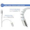 آداپتور فست شارژ فورس پاور | Force Power مدل FPLICS25WCBLCCW 25W