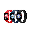 پکیج 3 عددی بند اپل واچ سلیکونی | Package of 3 silicone Apple Watch straps