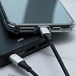 پکیج 2 عددی کابل Usb-C to Lightning  جاست موبایل | Just Mobile طول 1.2 متر - مدل dc-612si