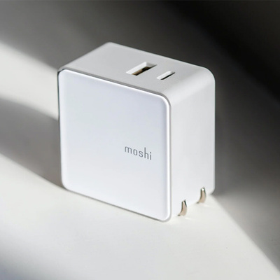 آداپتور فست شارژ موشی | Moshi مدل Qubit USB-C 45W