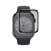 محافظ صفحه نمایش اپل واچ ۴۲ میلی متری ( غیر از سری ۱۰ ) با حاشیه مشکی | مدل Apple watch screen protector for 42mm Clear black