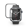 محافظ صفحه نمایش اپل واچ ۴۵ میلی متری با حاشیه مشکی رکسین | Rexcin مدل Pro+ Premium Watch Screen Protector for 45mm