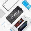 گلس صفحه نمایش آیفون ۱۶ پرو مکس یونیک | Uniq مدل OPTIX VIVID Protective Edge to Edge