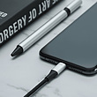 کابل Usb-C to Lightning  جاست موبایل | Just Mobile طول 1.2 متر - مدل dc-612si