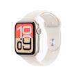 اپل واچ سری SE3 آلومینیوم استارلایت با بند سیلیکون استارلایت | Apple Watch SE3 Aluminum Starlight