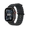 اپل واچ اولترا 3 تیتانیومی مشکی با بند اوشن مشکی | Apple Watch Ultra 3 Black Titanium - Black Ocean Strap