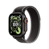 اپل واچ اولترا 3 تیتانیومی مشکی با بند ترایل لوپ مشکی | Apple Watch Ultra 3 Black Titanium -Black Trail Loop Strap