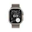 اپل واچ اولترا 3 تیتانیومی نچرال با بند میلانس لوپ نچرال | Apple Watch Ultra 3 Natural Titanium - Natural milanese loop Strap