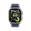 اپل واچ اولترا 3 تیتانیومی نچرال با بند ترایل لوپ آبی | Apple Watch Ultra 3 Natural Titanium - Blue Trail Loop Strap