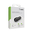 شارژر ماشین فست شارژ 2xUsb-A 24W بلکین | Belkin - مدل ccb001btbk