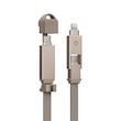 کابل شارژ ۱۵ سانتی متری 2in1 انرژیا | Energea  - مدل Sheath