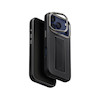 کیس مگ سیف آیفون 17 پرو یونیک | Uniq مدل Heldro Pro Hybrid Leatherette Protective Case