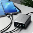 آداپتور رومیزی ۱۰۰ وات برند ساتچی | Satechi مدل USB-C Compact GaN Charger 100W 