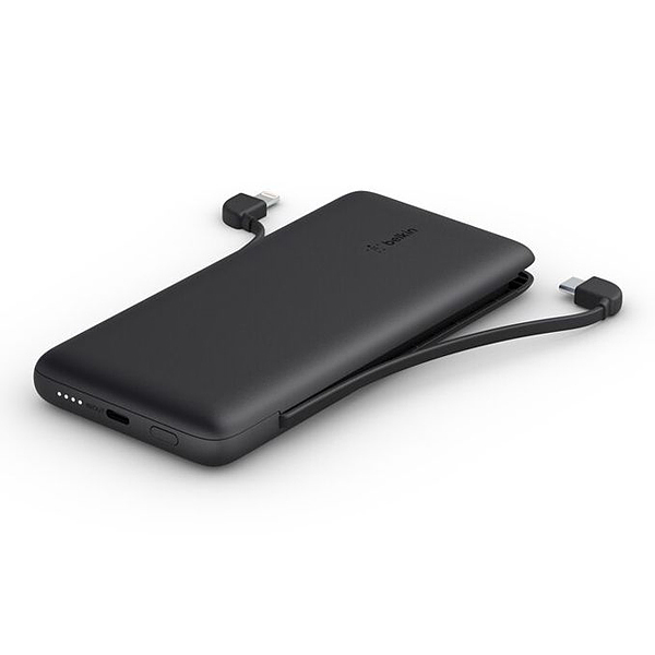 پاوربانک فست شارژ 10000mAh همراه کابل بلکین | Belkin - مدل BPB006btBLK