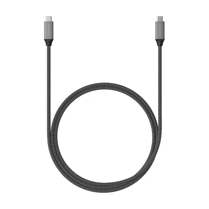 کابل  USB4  Usb-C to Usb-C برند ساتچی | USB4 Pro Cable 240W Satechi  طول 1.2 متری
