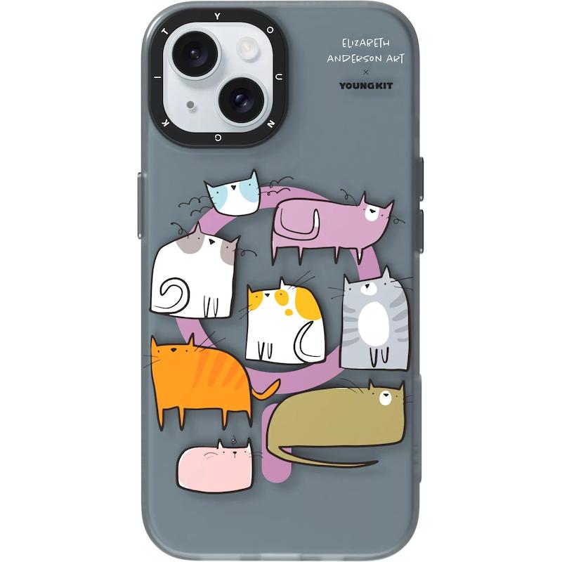 قاب Youngkit یانگ کیت Cat Lazy MagSafe