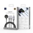 کابل ۳ در ۱ اصلی WIWU LEGEND (اپل واچ + تایپ سی + لایتنینگ)