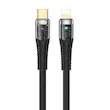 کابل شارژ Type C to Lightning فناوری PD توتو ۳۳ وات CB-8-PD