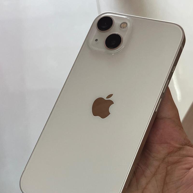 گوشی موبایل دست دوم اپل iPhone 13 رنگ استارلایت ظرفیت 256 GB سفید CHA