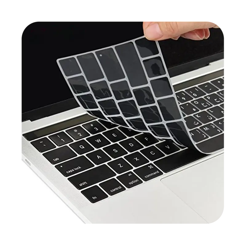 محافظ كيبورد با حروف فارسی مدل A2442 مناسب برای لپ تاپ اپل  2021 14-MacBook Pro