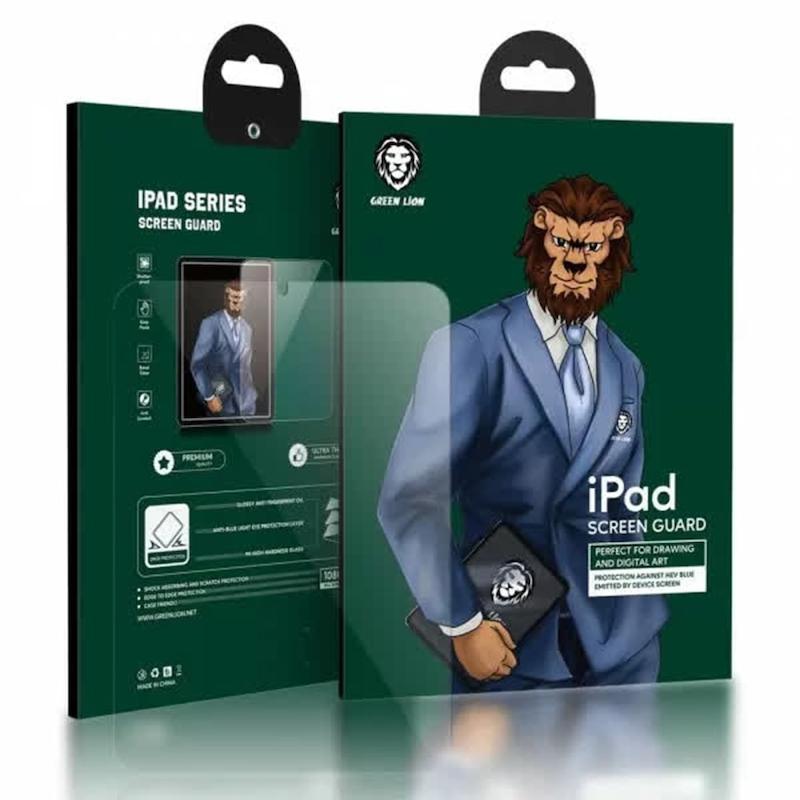 محافظ صفحه نمایش فول اچ دی 10.9 اینچی گرین Green Full HD Glass Screen Protector iPad 10- 10.9