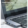 هاب 6 پورت یسیدو Yesido HB10 6-in-1  USB-C Multiport Hub Adapter 4K & Card Reader