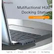 هاب 6 پورت یسیدو Yesido HB10 6-in-1  USB-C Multiport Hub Adapter 4K & Card Reader