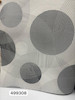 کاغذ دیواری حراجی کد 499308 طرح دایره‌های هندسی هم‌مرکز طوسی و خاکستری با بافت برجسته