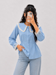 شومیز یقه B گلدوزی شده