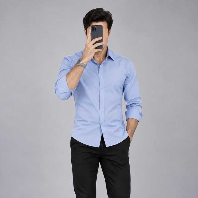  پیراهن مردانه پارچه غزال