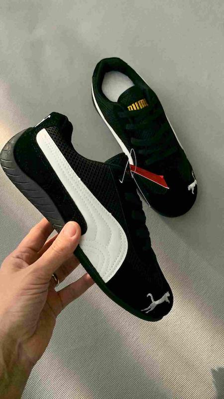 پوما اسپید کت مشکی سفید