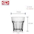 لیوان بلور لاکی Luckyglass کد 101107